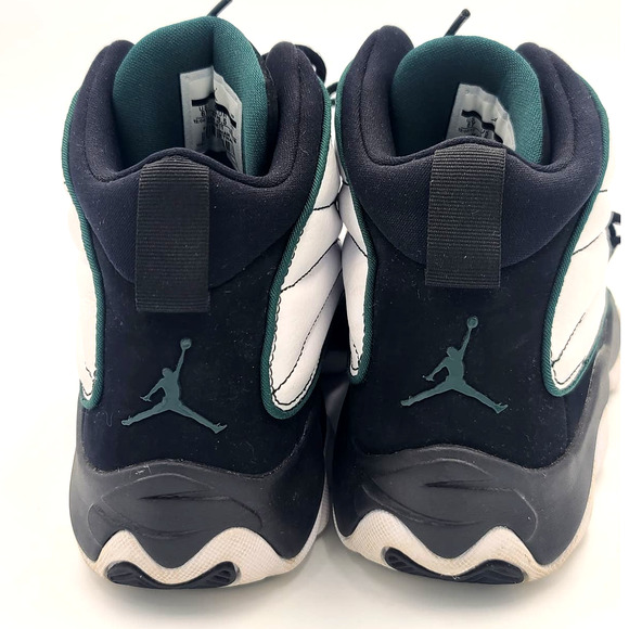 Air Jordan Pro Strong Black Dark Pine White 407484-011 Size 6Y US - Picture 5 of 8